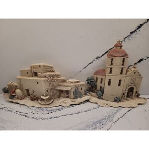 2 Home Interiors Burwood Southwest Pueblo Santa Fe Hacienda Mission Wall Decor‎